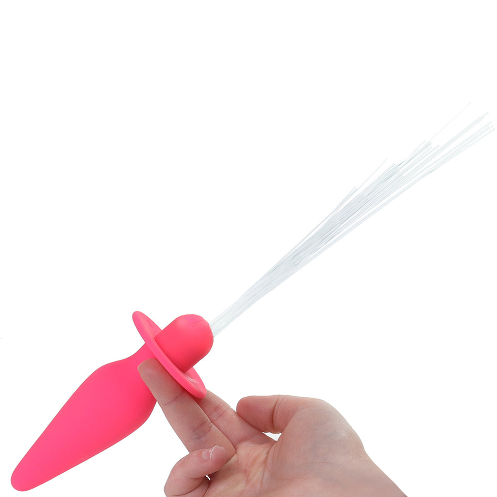 Southern Lights Vibrating Butt Plug in Pink - Tophatter's Vibrator Deals Online Anal Sex Toys > Butt Plugs - Tophatter Daily Deals
