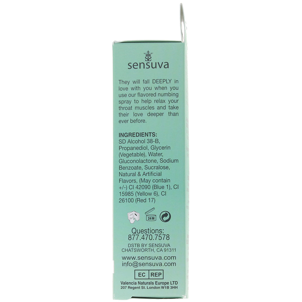 Deeply Love You Throat Relaxing Spray 1oz in Spearmint - Tophatter's Adult Products Lubes and Lotions > Female Enhancement - Tophatter Daily Deals
