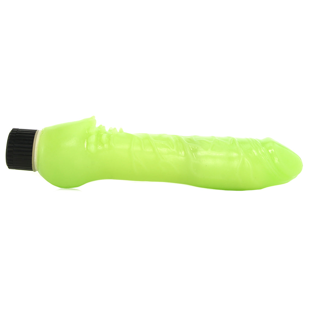 Glow-In-The-Dark Jelly Penis Vibe Vibrators > Realistic Vibrator Dildos - Tophatter Daily Deals