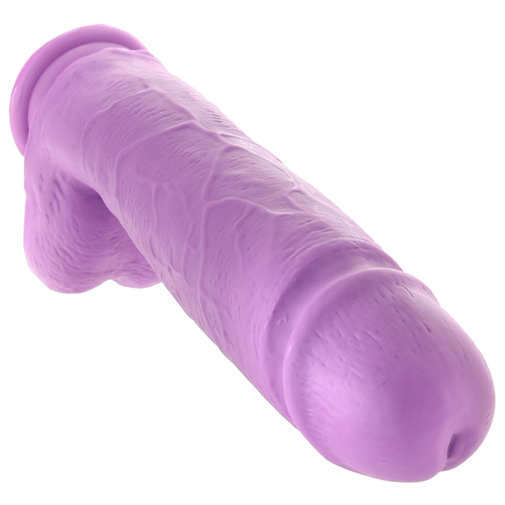 Neo 10 Inch Dual Density Ballsy Dildo in Purple Dildo Sex Toys > Realistic Dildos - Tophatter Daily Deals