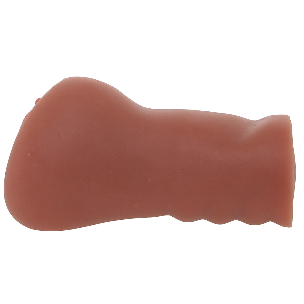 Stroke It Juicy Pussy Stroker in Brown Male Masturbators > Pocket Strokers - Tophatter Daily Deals