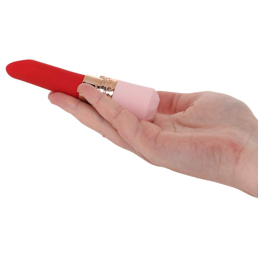 Loveline Dahlia Lipstick Vibe Vibrators > Clitoral Stimulators - Tophatter Daily Deals