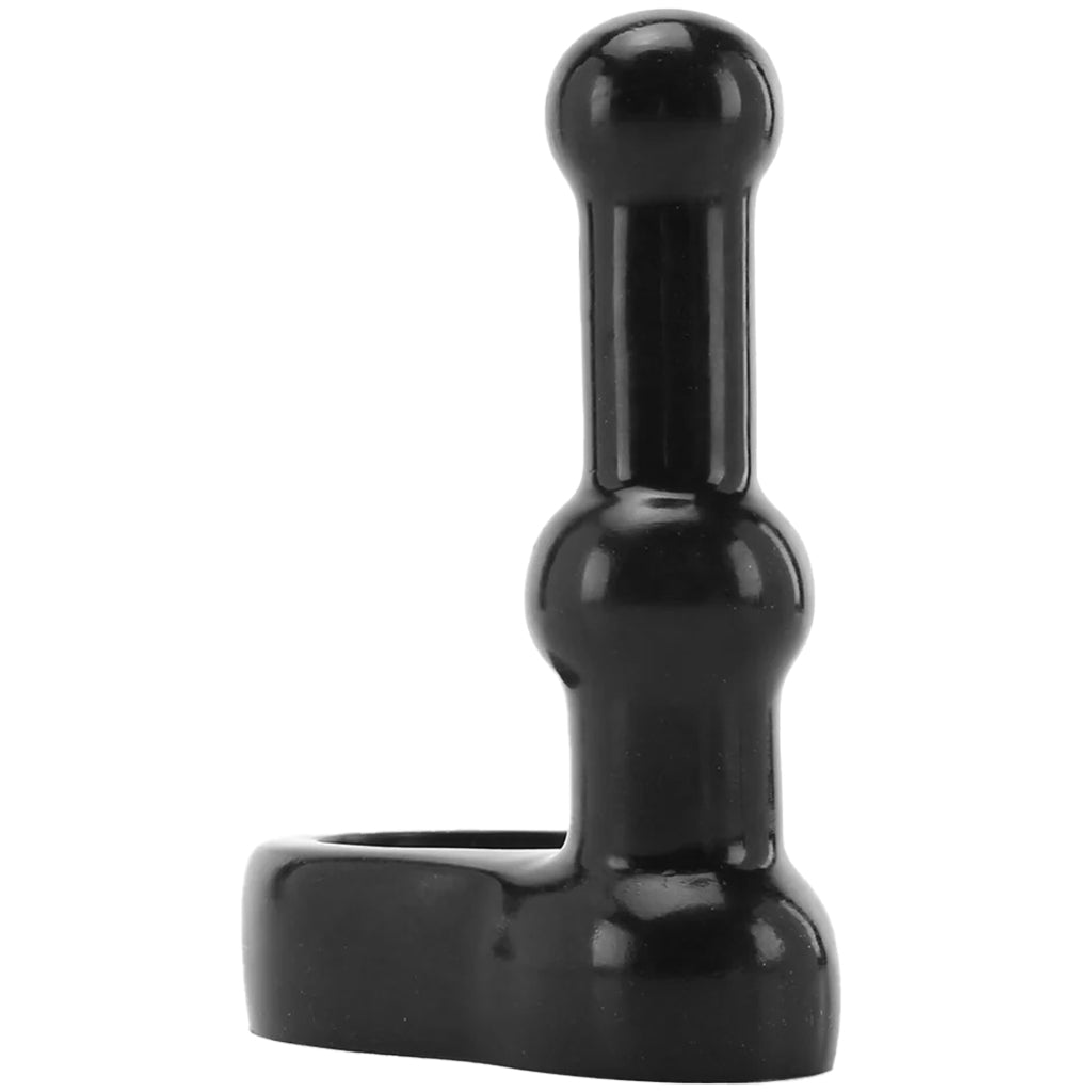 Platinum Silicone The Double Dip in Black Anal Sex Toys > Butt Plugs - Tophatter Daily Deals