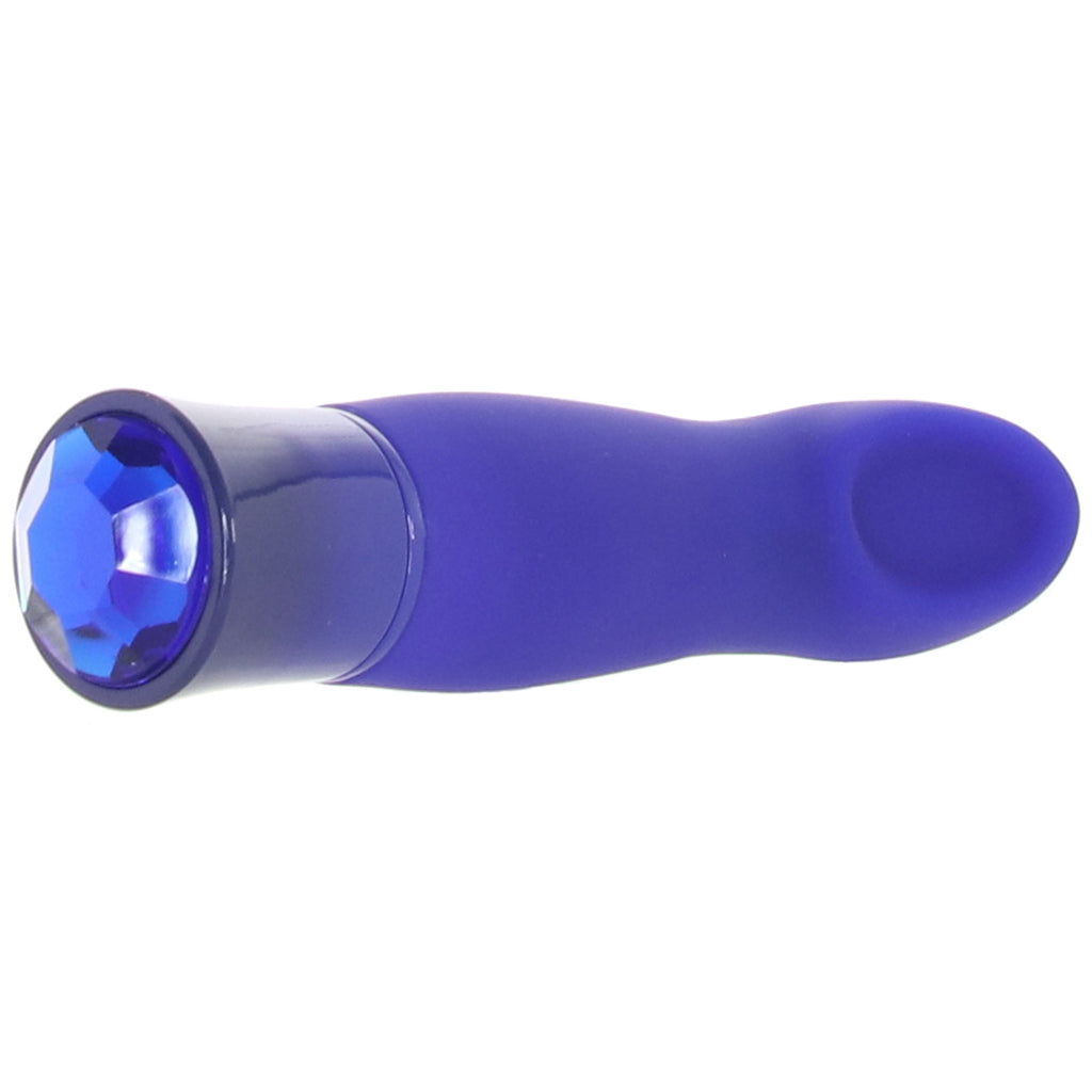 Oh My Gem Mystery Vibe in Sapphire Vibrators > Clitoral Stimulators - Tophatter Daily Deals