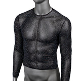 Radiance Long Sleeve Shirt Bondage and Fetish > Men's Bondage Wear - Tophatter Daily Deals