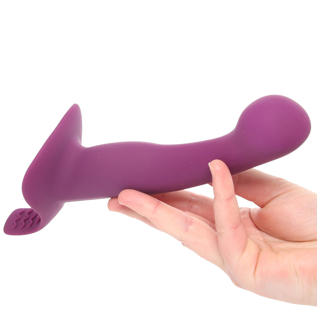 ME2 Vibrating Silicone Strap-On Ready Probe in Purple Vibrators > Strap-On & Wearable - Tophatter Daily Deals