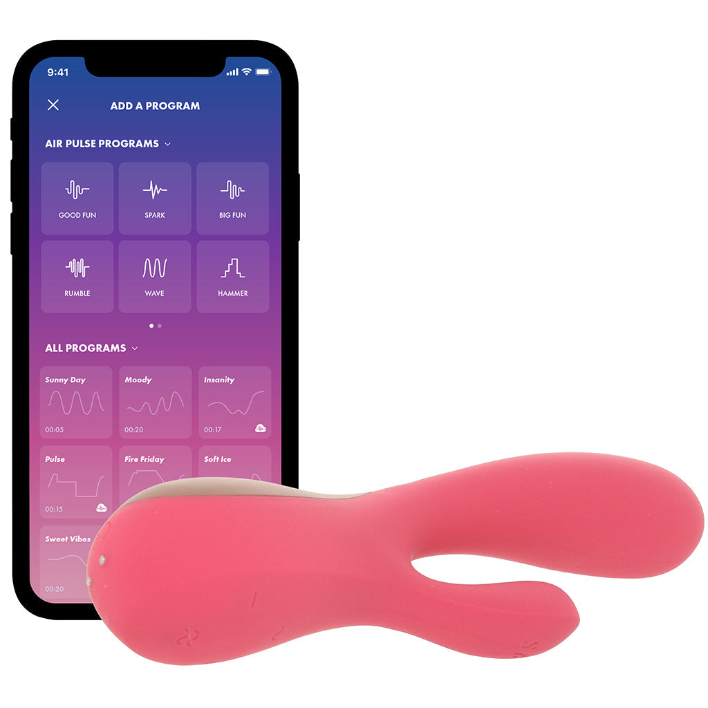 Satisfyer Mono Flex Vibe in Red Vibrators > Rabbit Vibrators - Tophatter Daily Deals