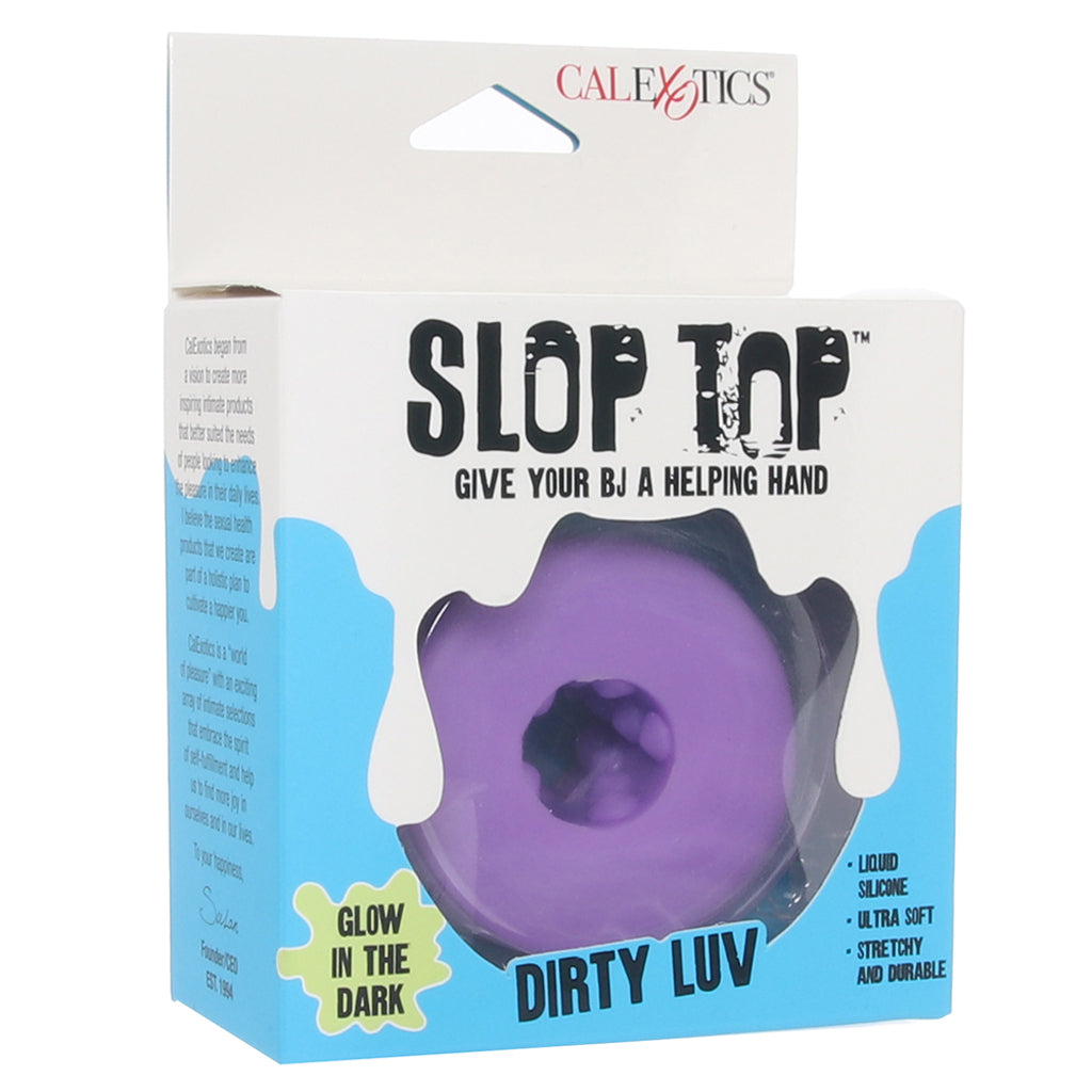 Slop Top Dirty Luv Glow-In-The-Dark Stroker Ring Male Masturbators > Pocket Strokers - Tophatter Daily Deals
