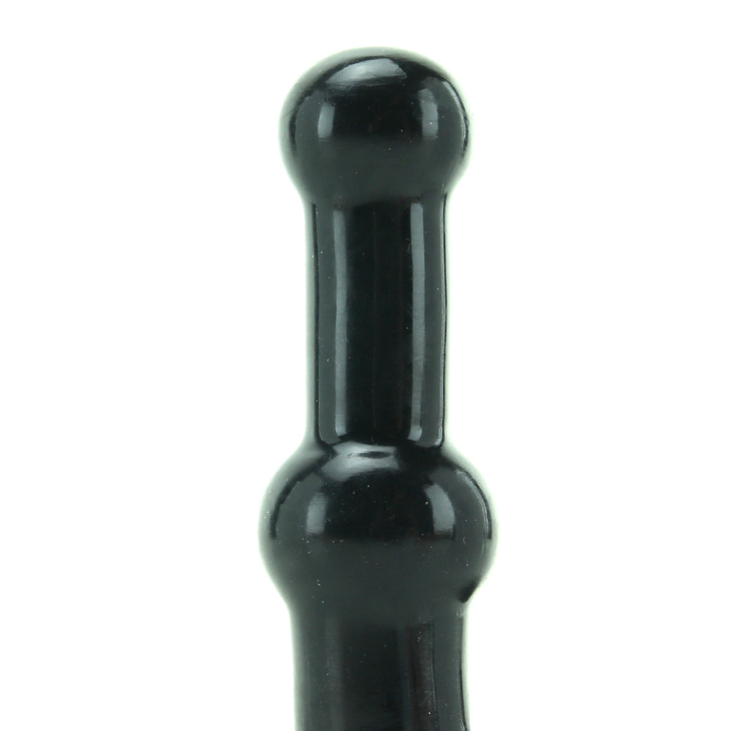 Platinum Silicone The Double Dip in Black Anal Sex Toys > Butt Plugs - Tophatter Daily Deals