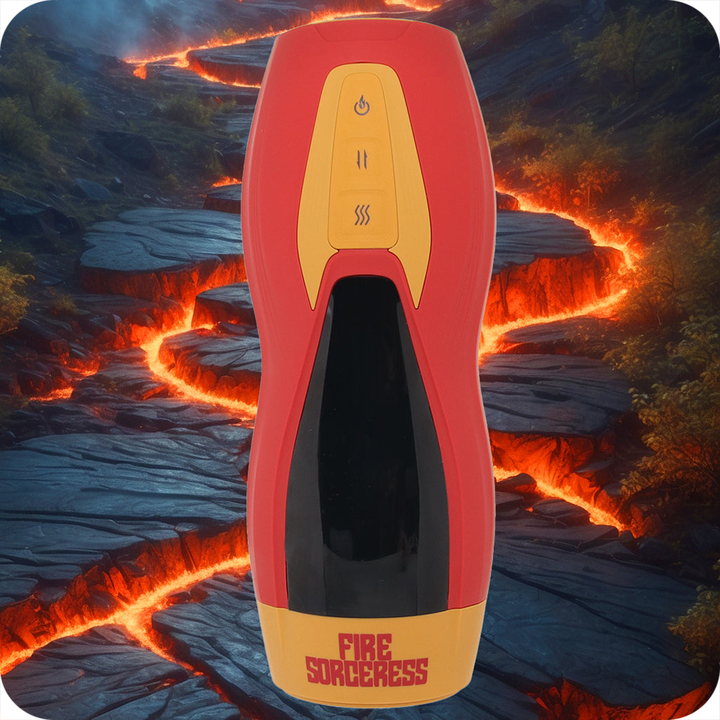 Masturs Solara Fire Sorceress AR Thrusting Stroker Male Masturbators > Auto Strokers - Tophatter Daily Deals