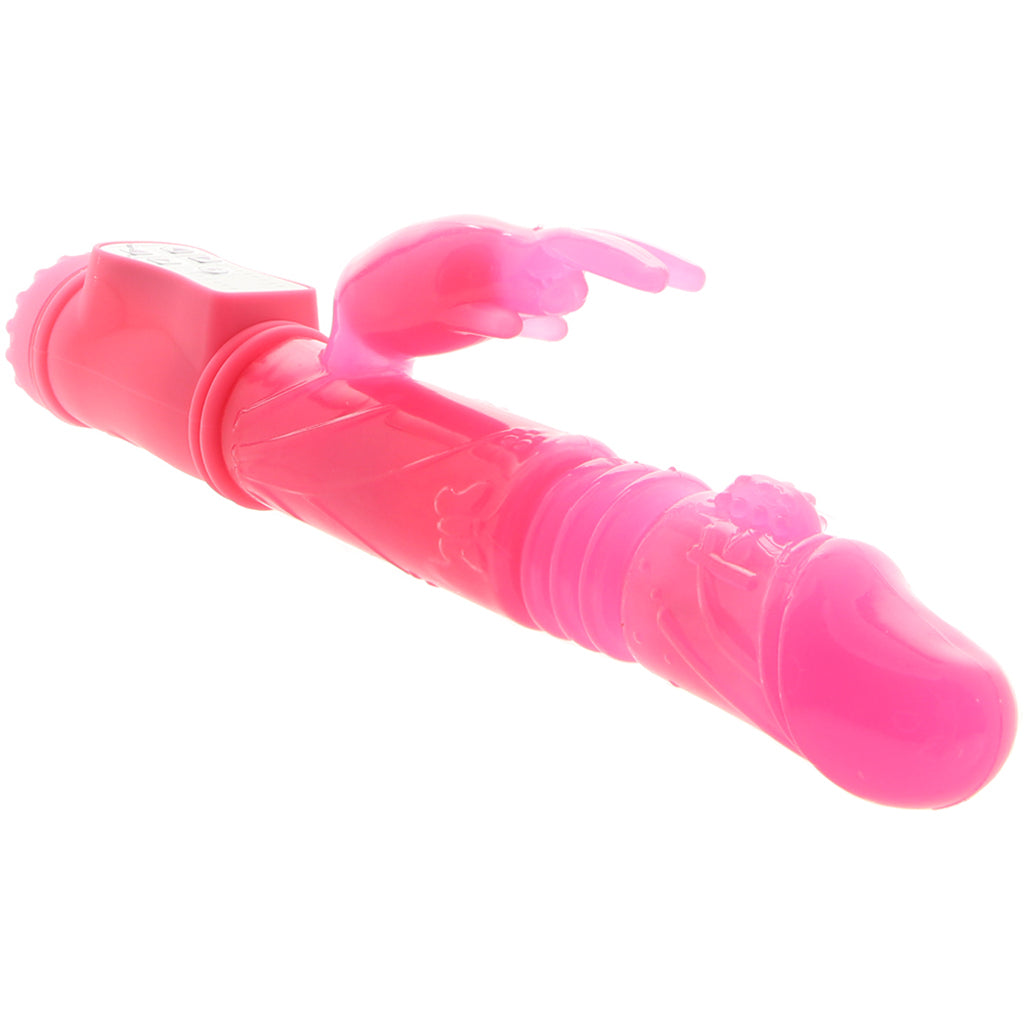 Firefly Thumper Glow in the Dark Rabbit Vibe in Pink - Tophatter's Adult Products Vibrators > Rabbit Vibrators - Tophatter Daily Deals