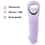 Purple Fantasy Vibe Vibrators > Realistic Vibrator Dildos - Tophatter Daily Deals