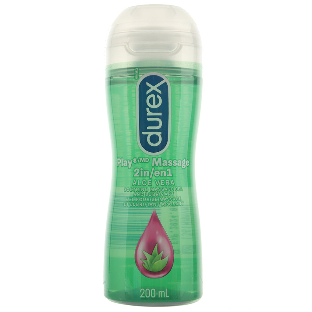 Play 2 in 1 Aloe Vera Massage Gel & Lubricant in 6.76oz/200 Lubes and Lotions > Water Based Sex Lubes - Tophatter Daily Deals