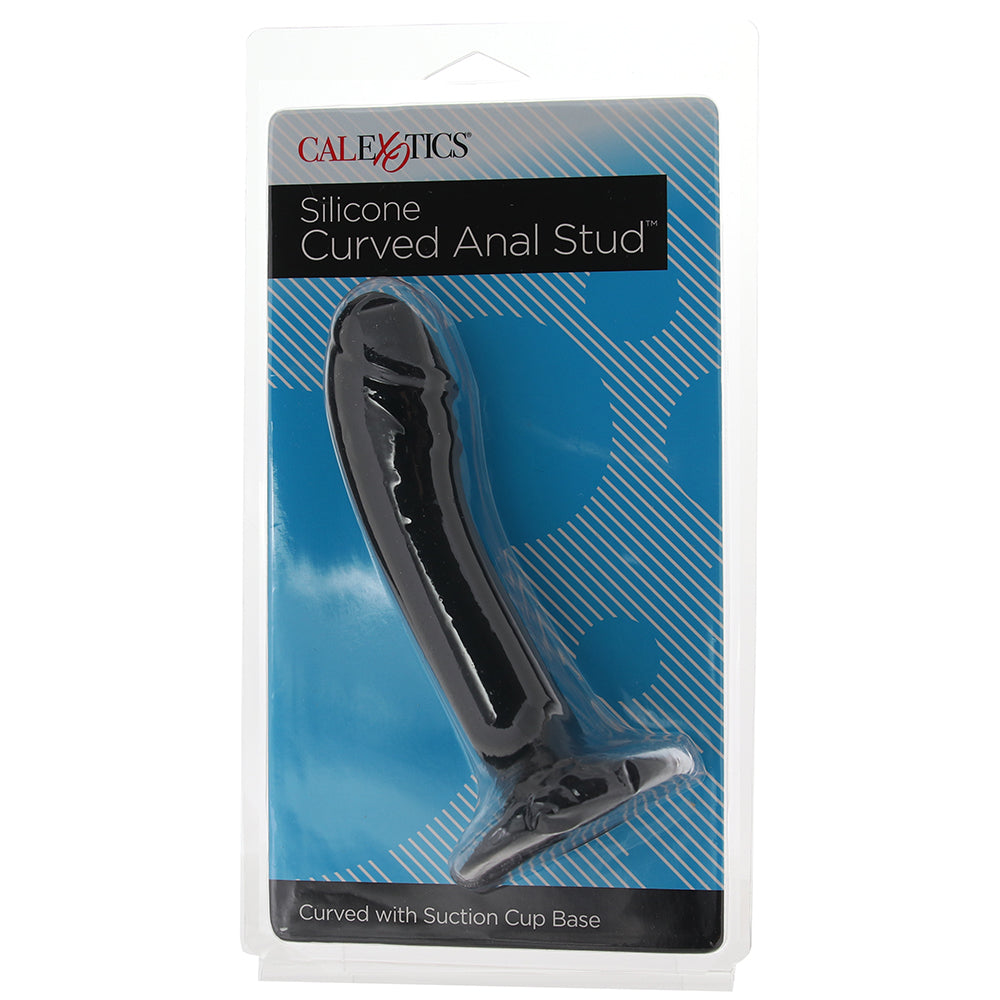 Silicone Curved Anal Stud Probe - Tophatter's Adult Products Dildo Sex Toys > Anal Dildos - Tophatter Daily Deals