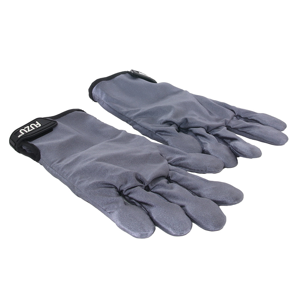 Fuzu Vibrating Large Massage Gloves in Grey - Tophatter's Vibrator Deals Online Vibrators > Clitoral Stimulators - Tophatter Daily Deals