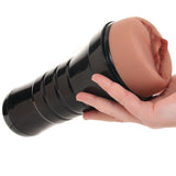PDX Wet Pussies Super Luscious XXL Stroker in Brown - Tophatter's Adult Sex Toys Online Male Masturbators > Pocket Strokers - Tophatter Daily Deals