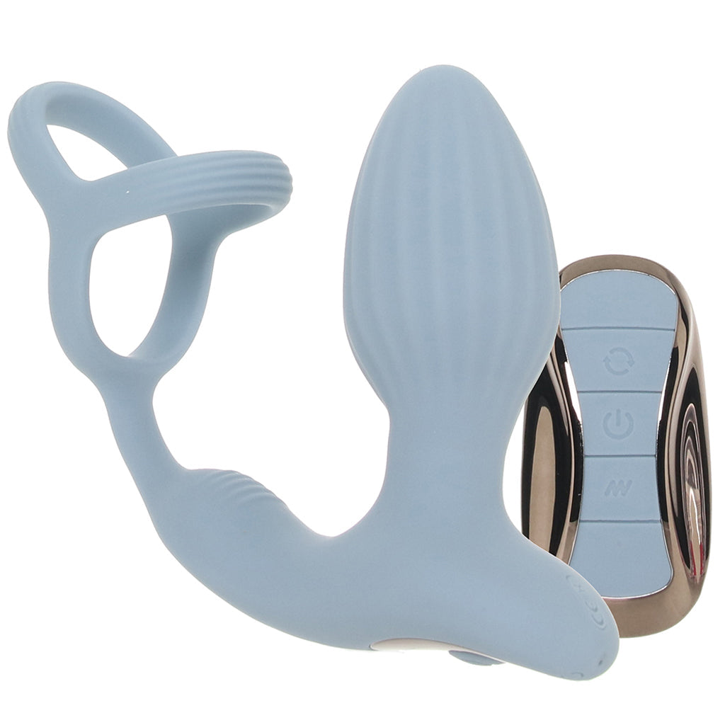 Renegade Pinnacle Cock Ring and Gyrating Plug Anal Sex Toys > Butt Plugs - Tophatter Daily Deals