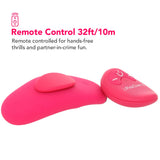PinkCherry Remote Control Panty Vibe in Pink Vibrators > Wearable & Panty Vibrators - Tophatter Daily Deals