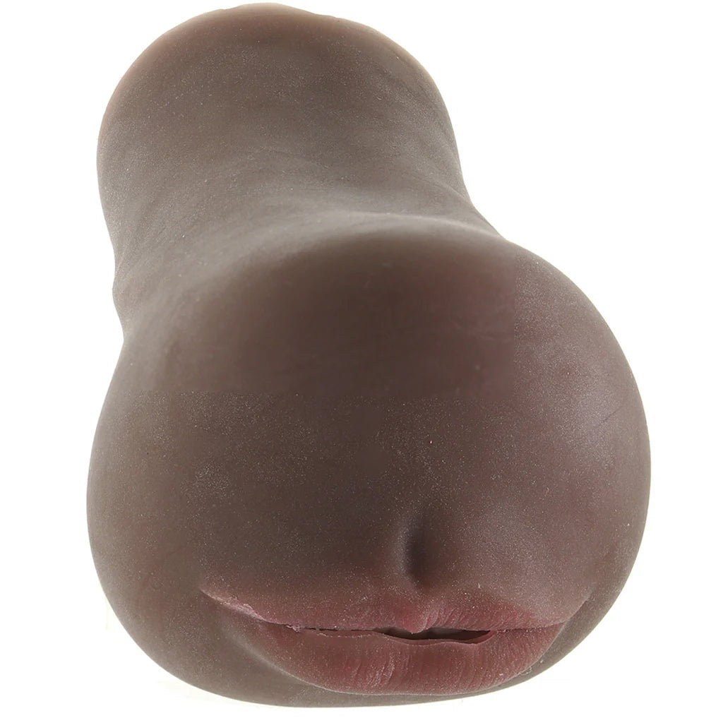 Stroke It Anatomical Mouth Stroker in Brown - Tophatter's Adult Products Male Masturbators > Mouth Masturbators & Strokers - Tophatter Daily Deals