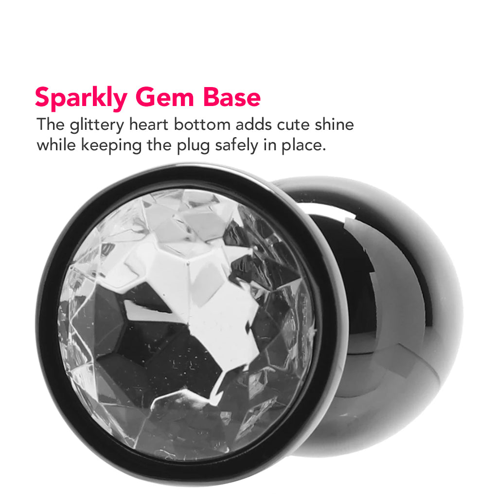Ouch! Clear Gem Plug in Medium Anal Sex Toys > Butt Plugs - Tophatter Daily Deals