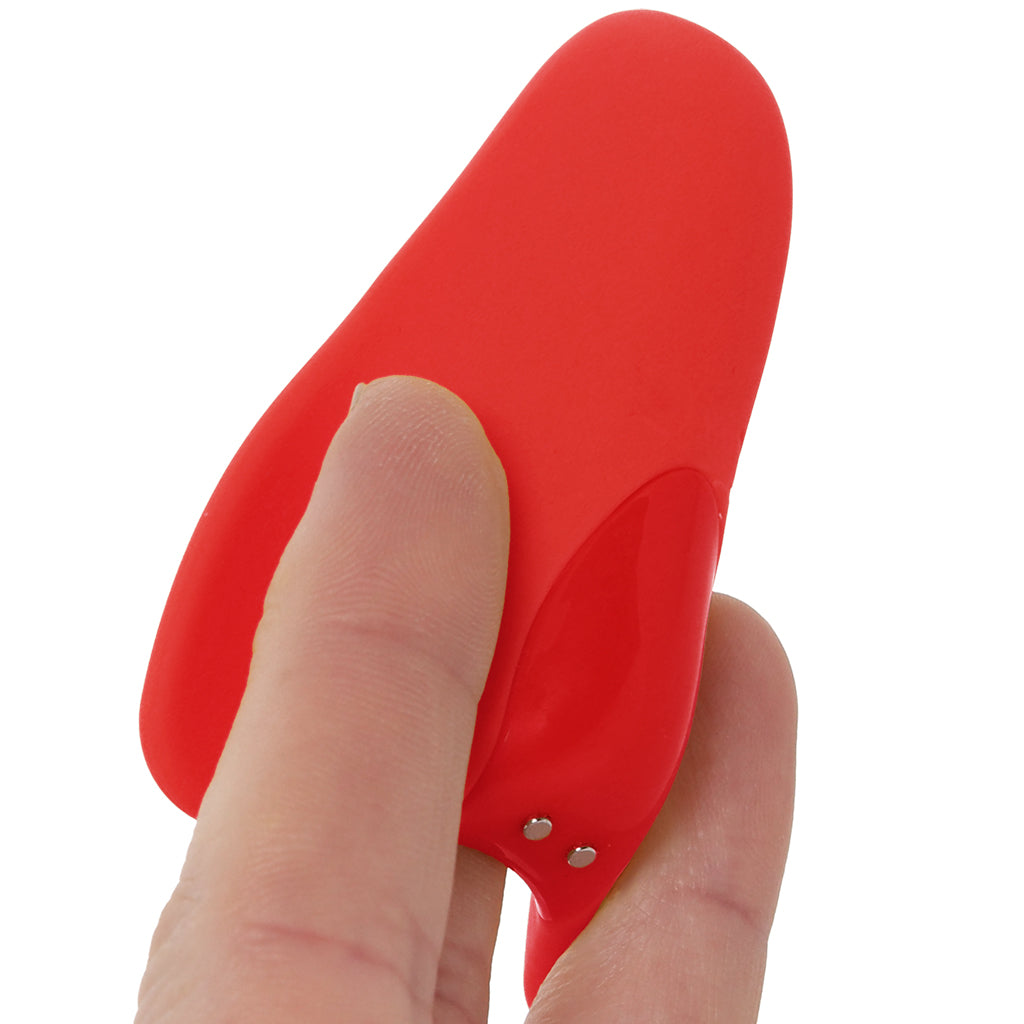 Satisfyer High Fly Finger Vibe in Red Vibrators > Clitoral Stimulators - Tophatter Daily Deals
