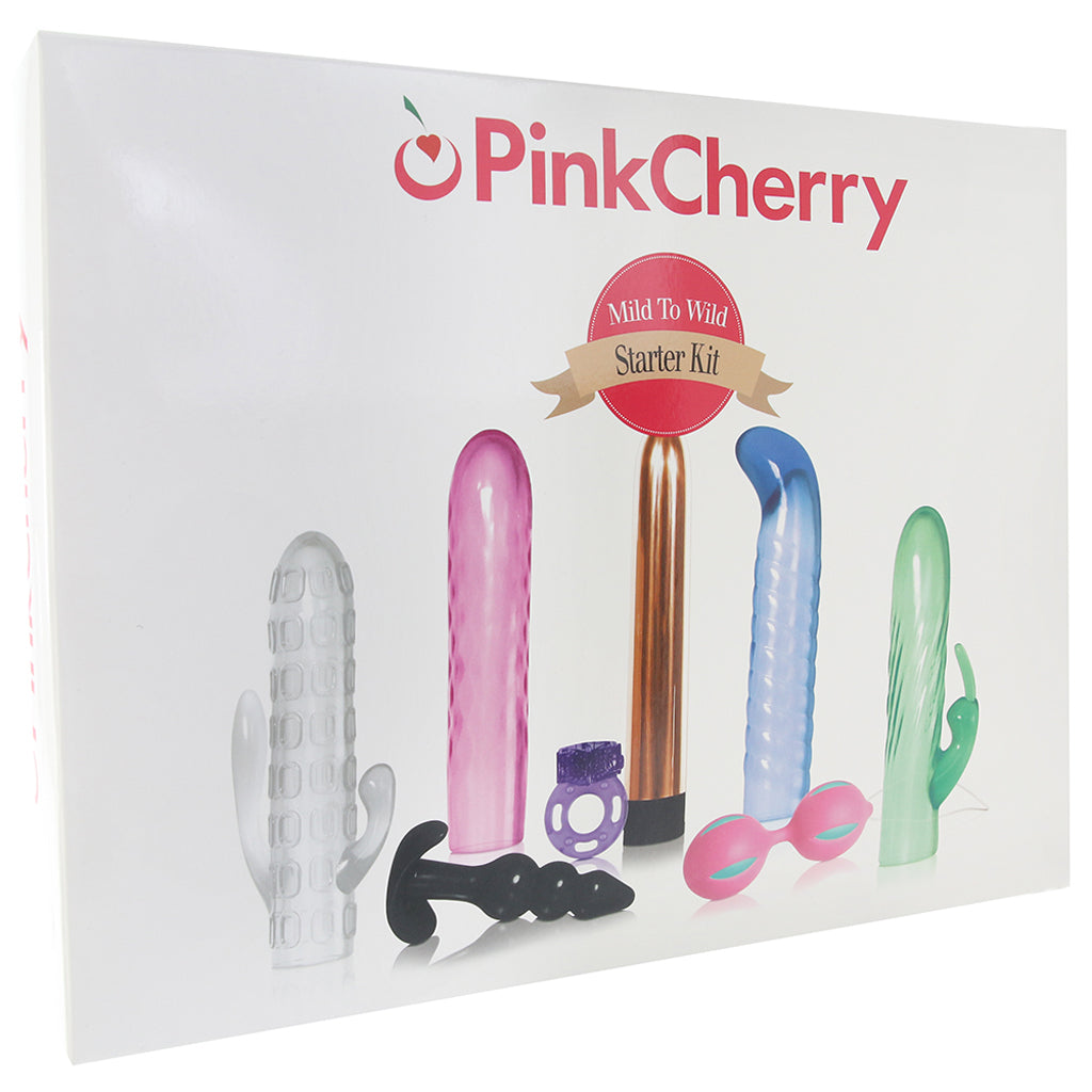 PinkCherry Mild To Wild Starter Kit Vibrators > Bullet and Egg Vibrators - Tophatter Daily Deals