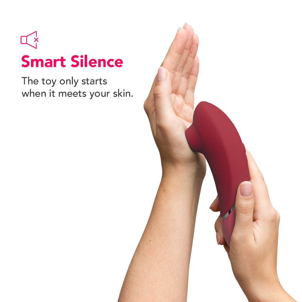 Womanizer Next 3D Pleasure Air Stimulator in Bordeaux Vibrators > Clitoral Stimulators - Tophatter Daily Deals