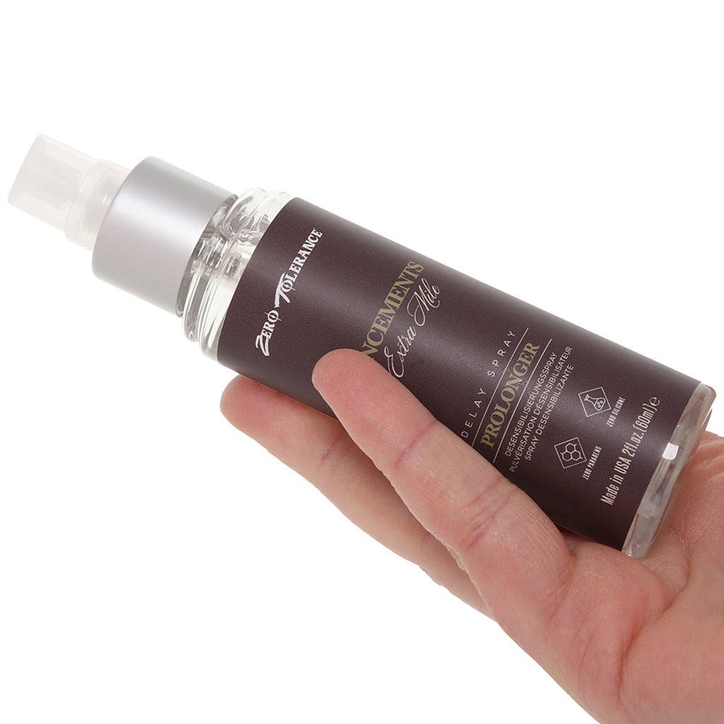 Zero Tolerance The Extra Mile Delay Spray in 2 fl.oz/60ml Lubes and Lotions > Female Enhancement - Tophatter Daily Deals