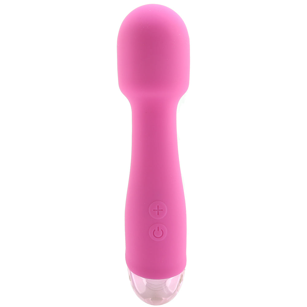 Mini Miracle Rechargeable Silicone Wand Massager Vibrators > Wands - Tophatter Daily Deals