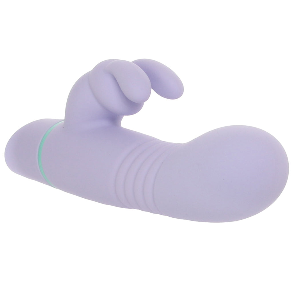 Love Bunny Thrusting Bunny Vibe in Purple Vibrators > Rabbit Vibrators - Tophatter Daily Deals