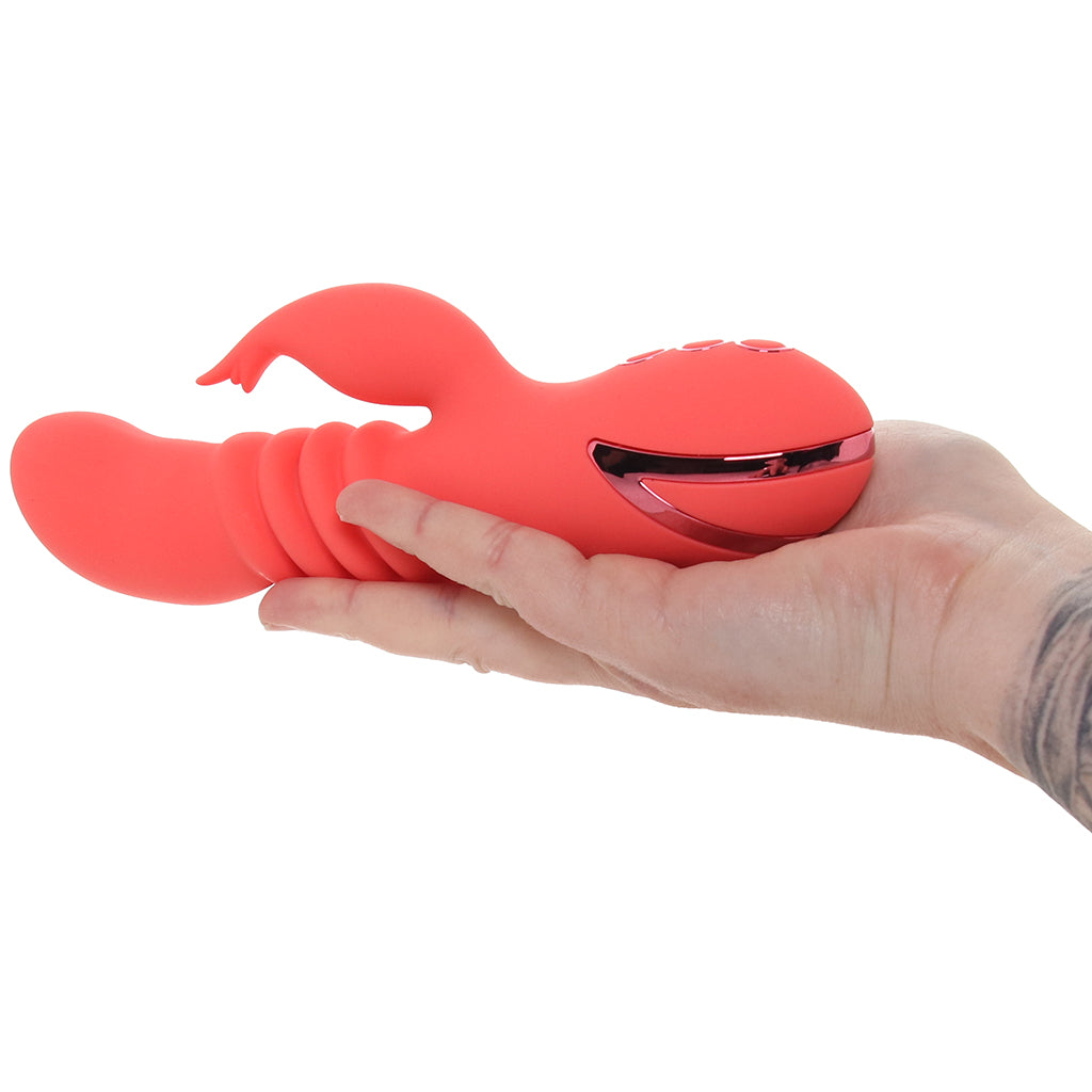 California Dreaming Orange County Cutie Vibe - Tophatter's Adult Products Vibrators > Rabbit Vibrators - Tophatter Daily Deals
