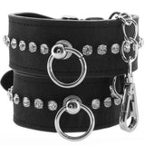Ouch! Diamond Studded Ankle Cuffs Bondage and Fetish > Wrist and Ankle Cuffs - Tophatter Daily Deals