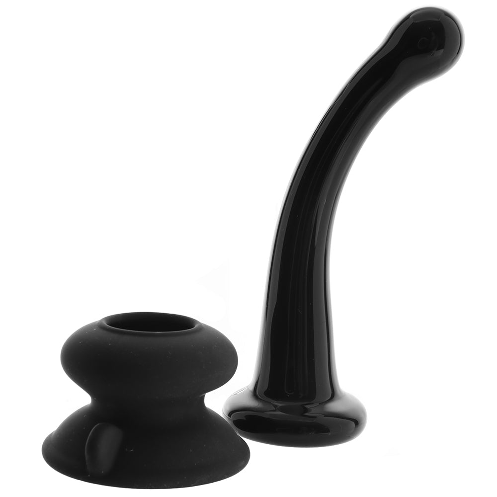 Icicles No. 87 Glass Dildo in Black - Tophatter's Adult Products Dildo Sex Toys > G-Spot Dildos - Tophatter Daily Deals