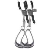Velvet Noir Tuggable Nipple Clamps Bondage and Fetish > Nipple Stimulators & Clamps - Tophatter Daily Deals