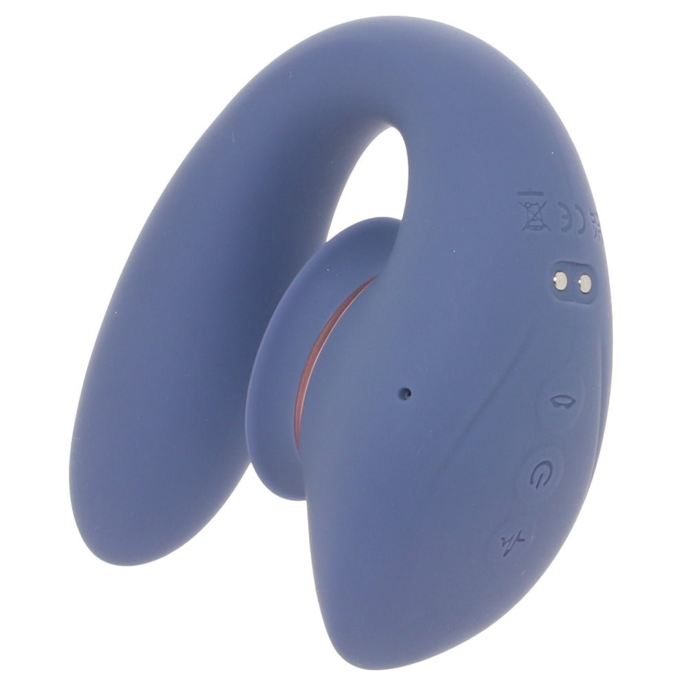 Twitch 3 Innovation G-Spot and Suction Vibe in Blue Vibrators > G-Spot Vibrators - Tophatter Daily Deals