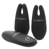 Remote Silicone Nipple Clamps in Black - Tophatter's Adult Sex Toys Online Bondage and Fetish > Nipple Stimulators & Clamps - Tophatter Daily Deals
