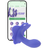 Connect App Controlled Venus Butterfly Wearable Vibe Vibrators > Wearable & Panty Vibrators - Tophatter Daily Deals