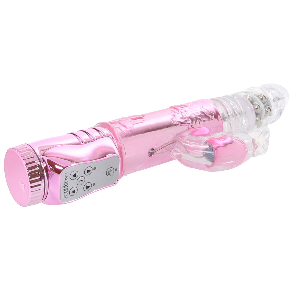 Thrusting Orgasm Bunny Vibe in Pink Vibrators > Rabbit Vibrators - Tophatter Daily Deals