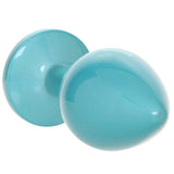 Rear Assets Medium Metal Butt Plug in Teal Anal Sex Toys > Butt Plugs - Tophatter Daily Deals