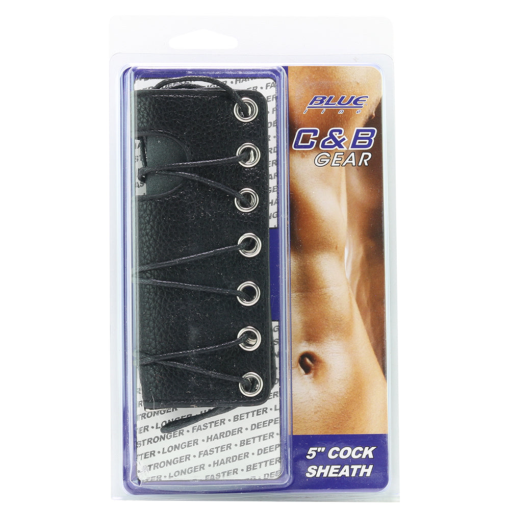 Blue Line 5 Inch Cock Sheath Bondage and Fetish > Cock and Ball Devices - Tophatter Daily Deals