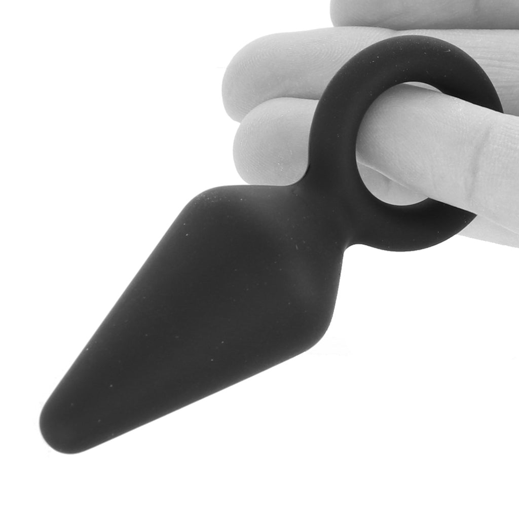 Anal Adventures Platinum Loop Plug in Small - Tophatter's Adult Products Anal Sex Toys > Butt Plugs - Tophatter Daily Deals