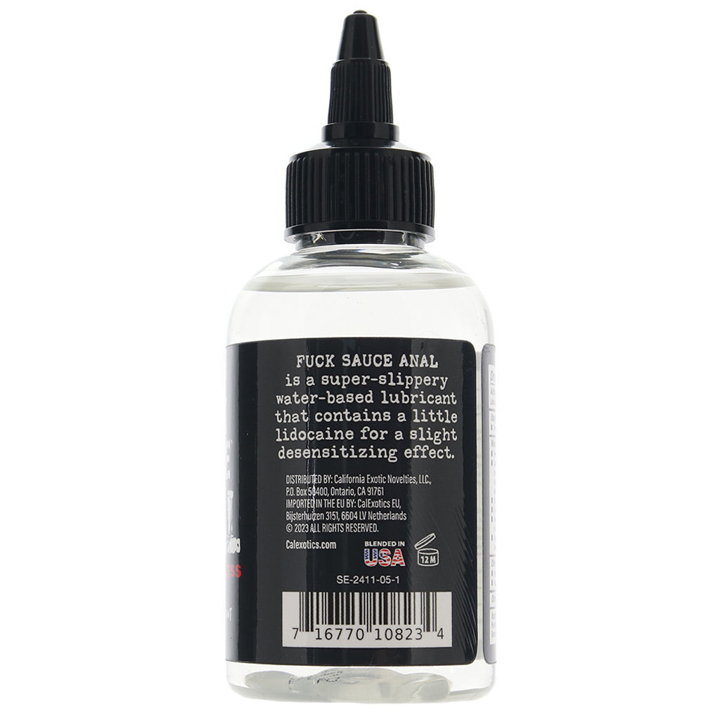 F**k Sauce Anal Numbing Lube 4oz/120ml - Tophatter's Adult Products Lubes and Lotions > Anal Sex Lubes - Tophatter Daily Deals