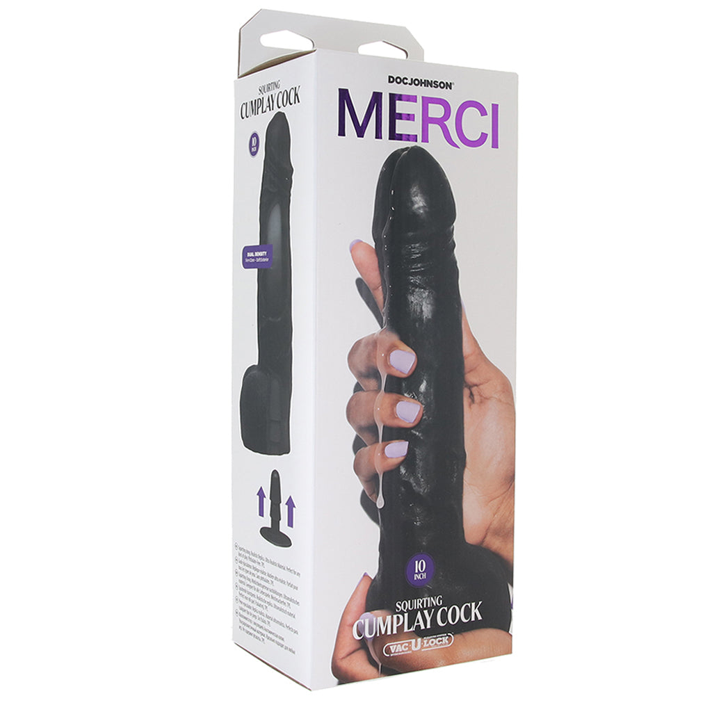 Merci 10 Inch Squirting Cumplay ULTRASKYN Cock Dildo Sex Toys > Realistic Dildos - Tophatter Daily Deals