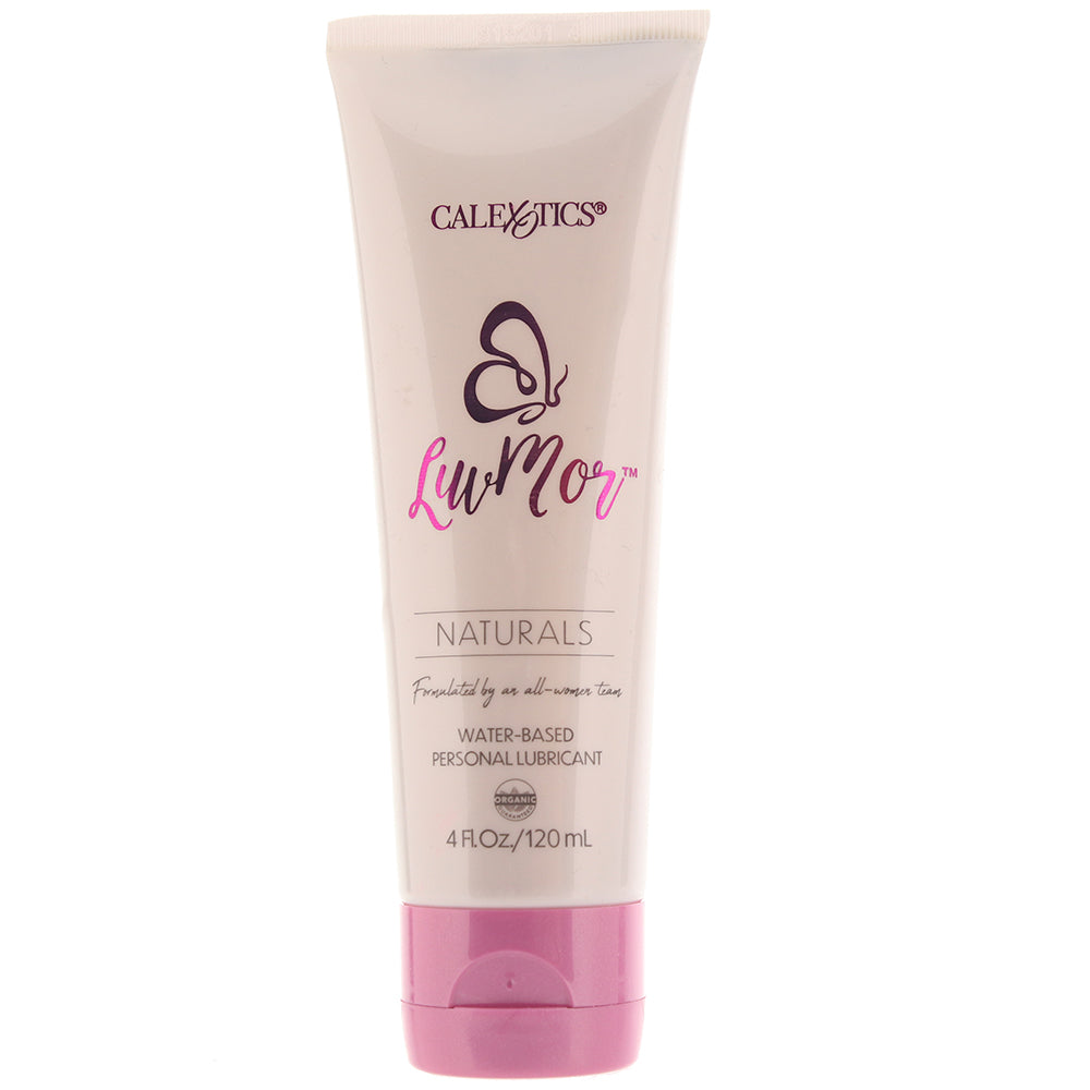 LuvMor Naturals Water Based Lube in 4oz/120ml Lubes and Lotions > Water Based Sex Lubes - Tophatter Daily Deals