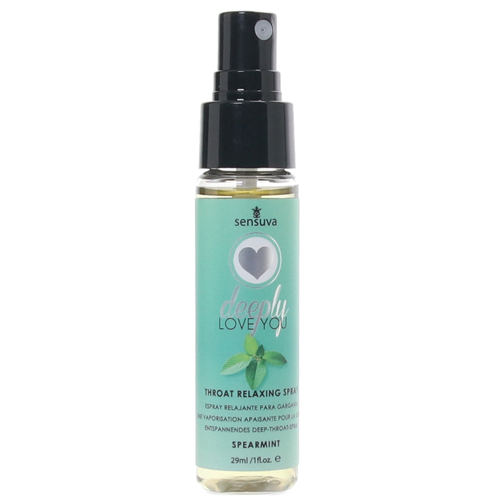 Deeply Love You Throat Relaxing Spray 1oz in Spearmint - Tophatter's Adult Products Lubes and Lotions > Female Enhancement - Tophatter Daily Deals