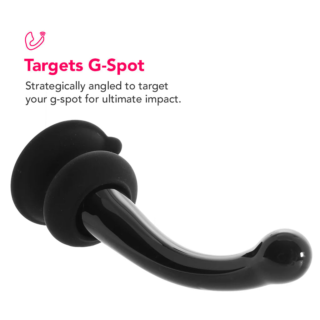 Icicles No. 87 Glass Dildo in Black Dildo Sex Toys > G-Spot Dildos - Tophatter Daily Deals