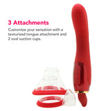 Luxury Edition Ultimate Pleasure Clitoral Pump Vibe Vibrators > Clitoral Stimulators - Tophatter Daily Deals