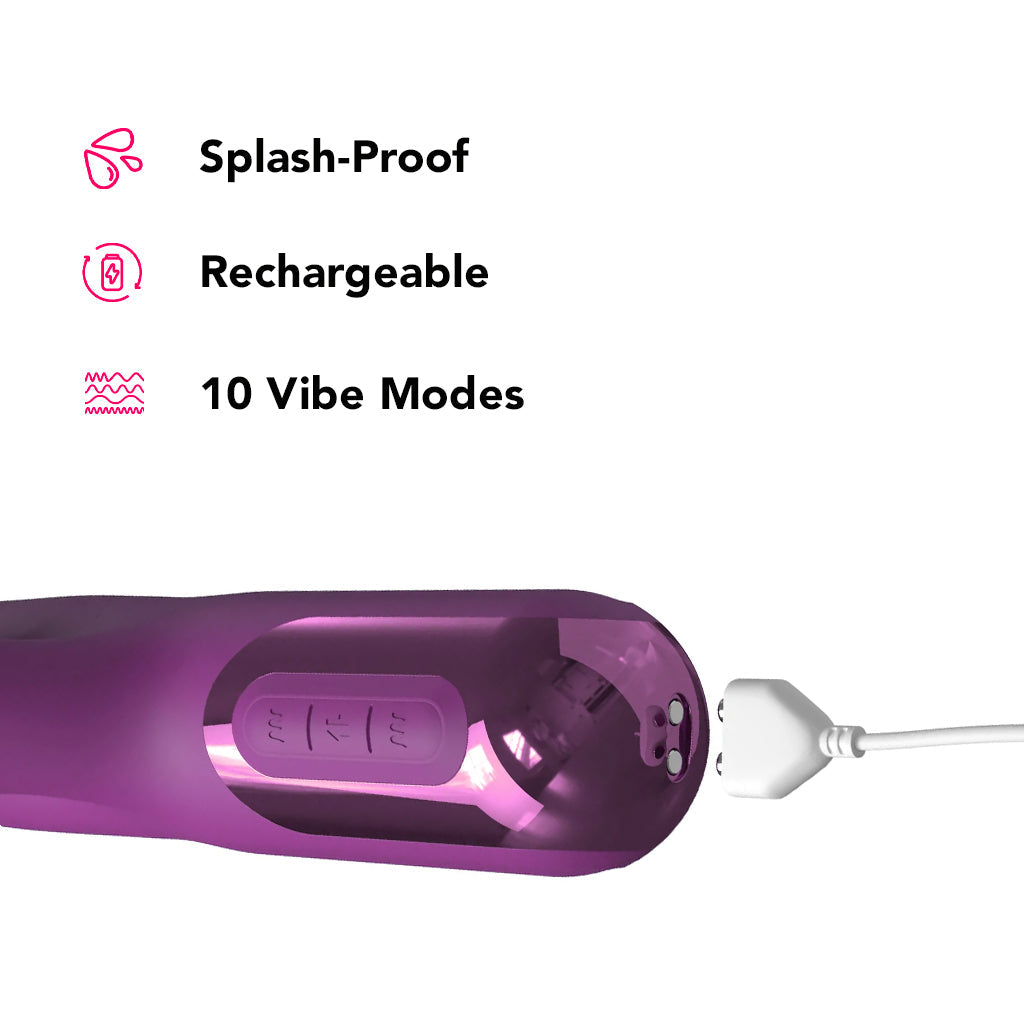 Fantasy For Her Super SoniX Thrusting Rabbit Vibe Vibrators > Rabbit Vibrators - Tophatter Daily Deals