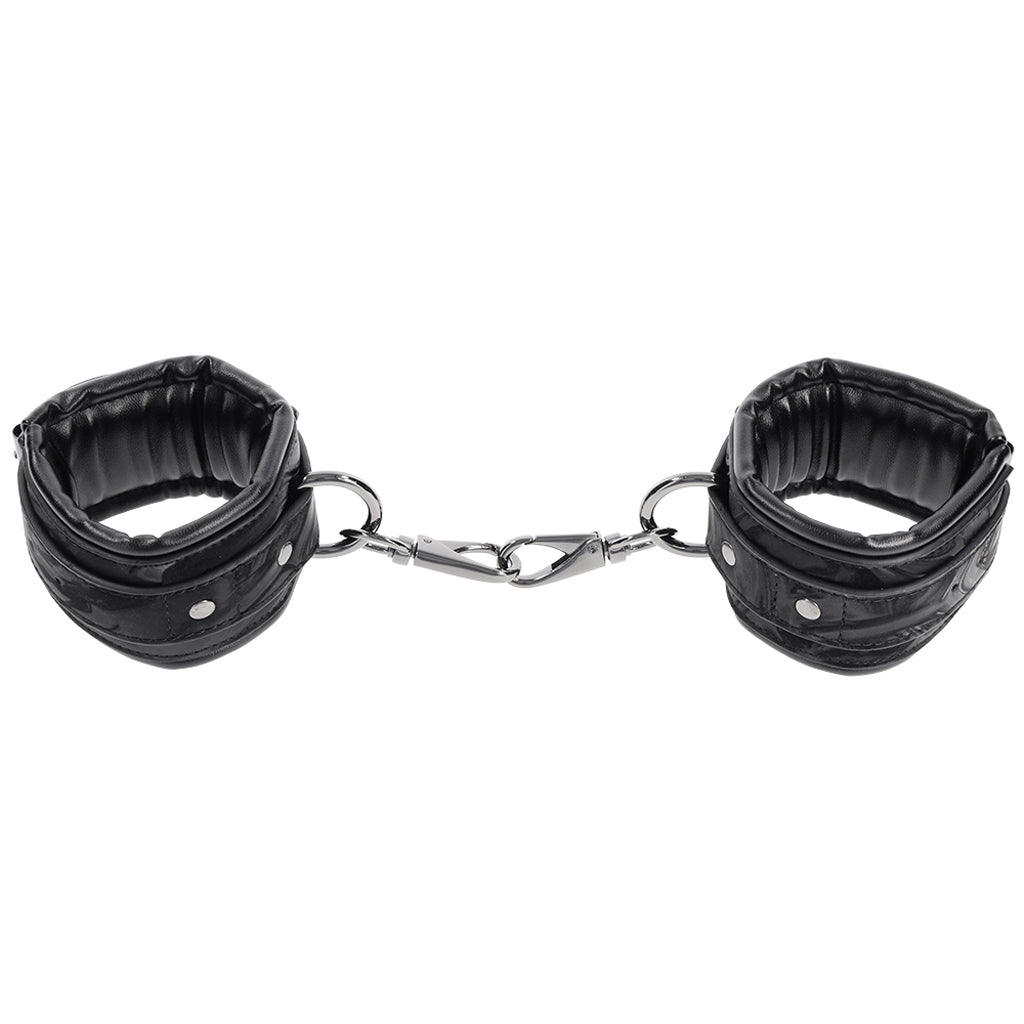Velvet Noir Handcuffs - Tophatter's Adult Sex Toys Online Bondage and Fetish > Wrist and Ankle Cuffs - Tophatter Daily Deals