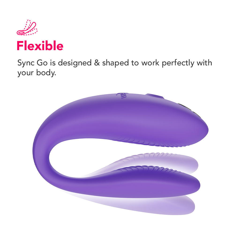 We-Vibe Sync Go Travel Couples Vibe in Purple - Tophatter's Vibrator Deals Online Vibrators > G-Spot Vibrators - Tophatter Daily Deals